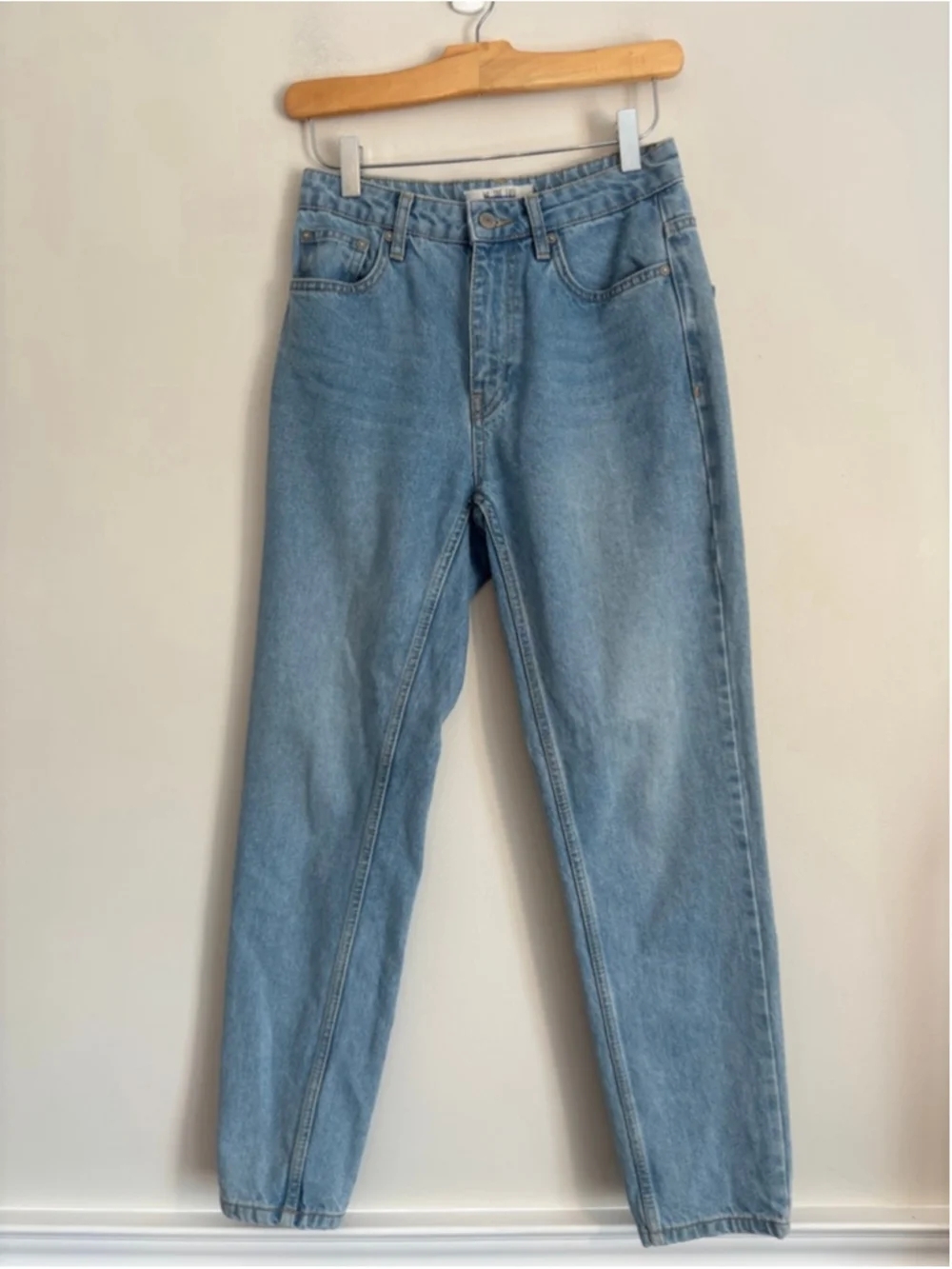 WE THE FREE Light Blue Straight Leg Jeans Womens Size 25 Classic Casual